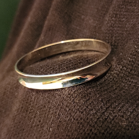 Vintage Silver Monet Bracelet Bangle - Picture 3 of 4